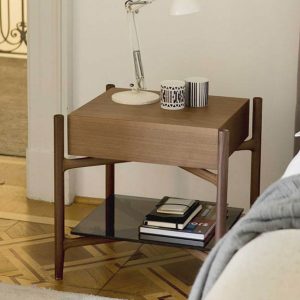 Regent Wood Bedside Table