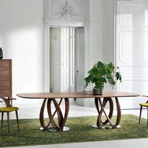 Infinity Wood Table