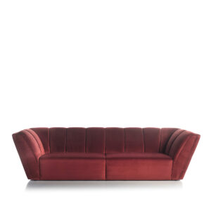 Alexandra Bowie-L Striped sofa