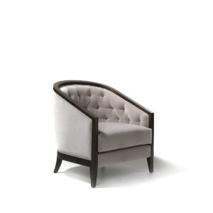 Alexandra Toulouse Capitone armchair