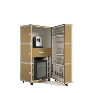 Alexandra Traveler coffee station