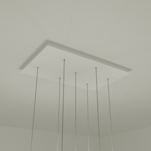 Rectangular Ceiling Mount