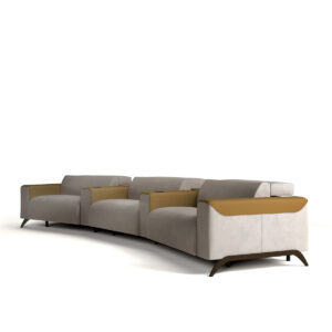 Alexandra Atlanta curved sofa