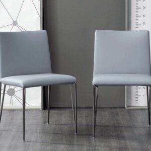BONALDO FILLY LARGE DINING CHAIR (METAL LEGS)