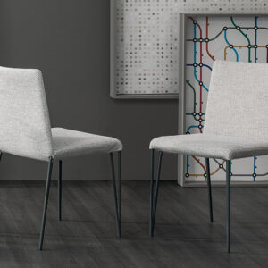 BONALDO FILLY DINING CHAIR (METAL LEGS)