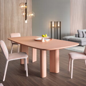 BONALDO GEOMETRIC DINING TABLE IN CLAY