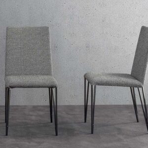 BONALDO FILLY UP DINING CHAIR (METAL LEGS)