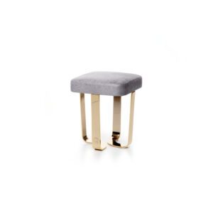Charisma ottoman for vanity desk