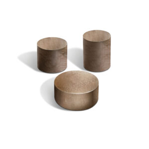 Sunrise round end table