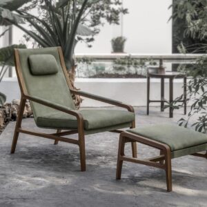 ALIVAR MARGOT RELAX LOUNGE CHAIR & POUF