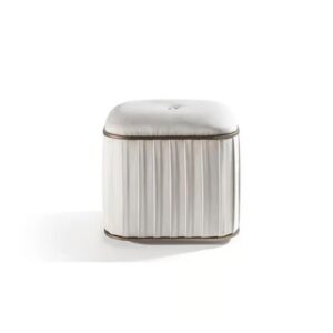 Pleated Footstool