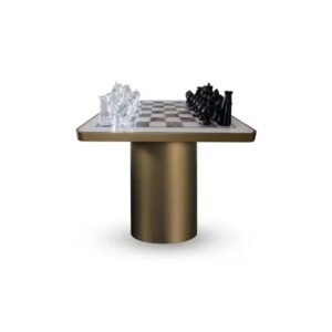 Tau 40 Steel Chess Side Table