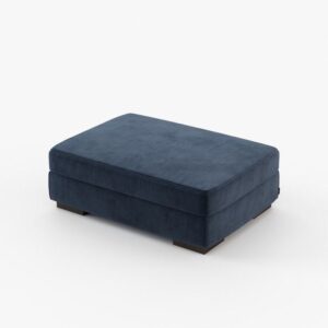 Laskasas Grey pouf
