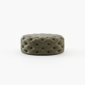 Laskasas Round Bur pouf