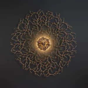 Serip Coral Zoa Eye wall light